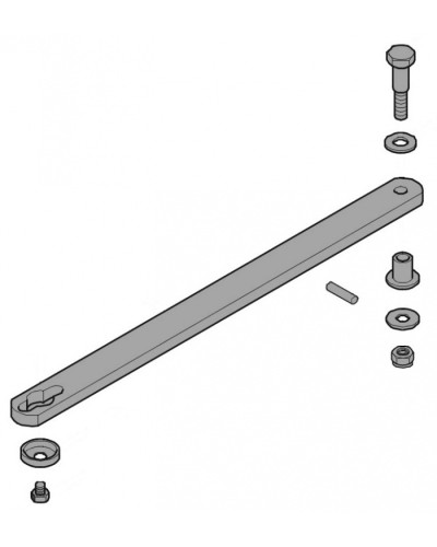 Рычаг прямой с креплением F7024N Came 119RID292 в Липецке Запчасти для шлагбаумов и автоматики Pintop.ru