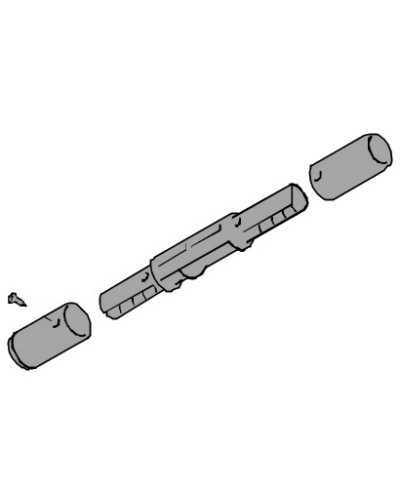 Замок ремня направляющей VER Came 119RIE120 в Липецке Запчасти для шлагбаумов и автоматики Pintop.ru