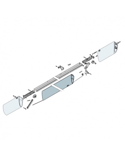 Трос профиля безопасности DF17 Came 119RIR230 в Липецке Запчасти для шлагбаумов и автоматики Pintop.ru