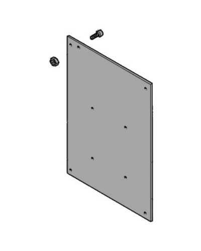 Пластина крепления блока управления BY-3500T Came 119RIY064 в Липецке Запчасти для шлагбаумов и автоматики Pintop.ru