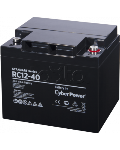 Аккумуляторная батарея CyberPower RC 12-40 в Липецке Электротехническое оборудование Pintop.ru