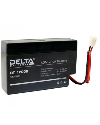 АКБ 12 - 0,8 Delta DT 12008 Т9 в Липецке Электротехническое оборудование Pintop.ru