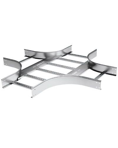 Х-ответвитель 50х300 R-300 DKC (LX5303K) в Липецке Аксессуары для лотков Pintop.ru