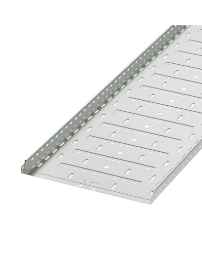 Лоток перфорированный 600х50 L3000, горячеоцинкованный DKC 35268HDZ в Липецке Кабельные лотки Pintop.ru