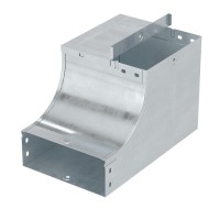 Угол CSSD 90 вертикальный внутр. переходник прав. осн.400 H100 горячеоцинкованный DKC 37146KHDZ