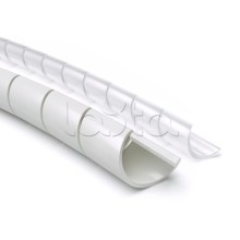 Жгут для кабеля SPIRALITE PA4 бел. (уп.20м) ДКС (00984RL)