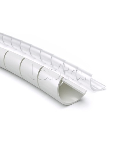 Жгут для кабеля SPIRALITE PA4 бел. (уп.20м) ДКС (00984RL) в Липецке Аксессуары для кабель-канала Pintop.ru