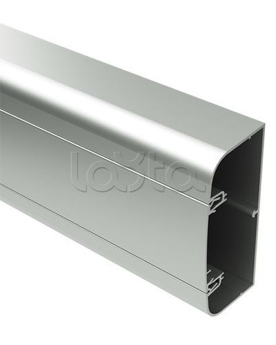Кабель-канал алюминевый 110x50 мм (с 1 крышкой), цвет серый металлик DKC (01199) в Липецке Кабель-канал Pintop.ru