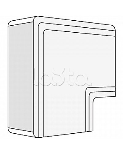 Угол плоский 150x60 NPAN DKC 01747 в Липецке Аксессуары для кабель-канала Pintop.ru