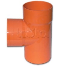 Тройник для двухстенных труб, полипропилен, д. 63 мм DKC 020063