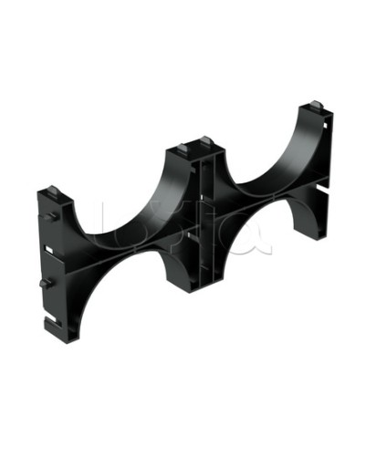 Держатель расстояния двойной (кластер) для двустенных труб д.160 мм DKC 025162 в Липецке Аксессуары для кабель-канала Pintop.ru