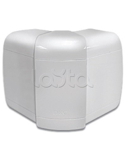 Угол внешний 90х50 мм, изменяемый 80-120°, цвет серый металлик DKC 09552G в Липецке Аксессуары для лотков Pintop.ru