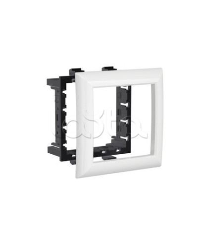 Рамка-суппорт Avanti белый для In-liner Front, 2 мод. DKC 4400912 в Липецке Аксессуары для лотков Pintop.ru