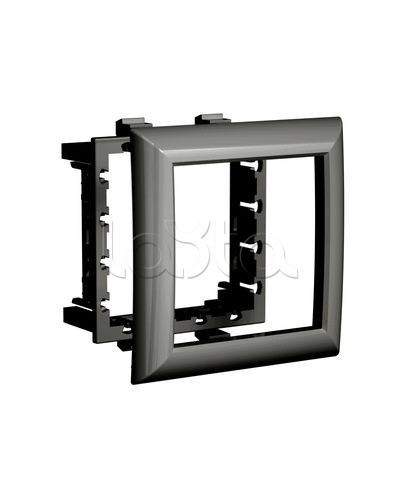 Рамка-суппорт Avanti черный для In-liner Front, 4 мод. DKC 4402914 в Липецке Аксессуары для лотков Pintop.ru