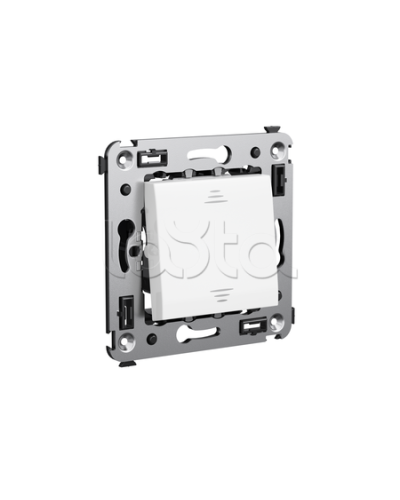 Выключатель одноклавишный в стену, Avanti, Ванильная дымка DKC 4405103 в Липецке Аксессуары для стоек и шкафов Pintop.ru