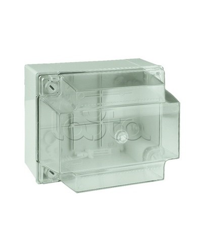 Коробка ответвит. с гладкими стенками, прозрачная, IP56, 240х190х160мм DKC 54240 в Липецке Распределительные коробки Pintop.ru