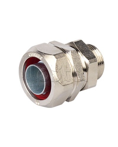 Муфта поворотная металлорукав-коробка DN 15,М20х1,5,наружная резьба DKC 6014-20G в Липецке Повороты, муфты, тройники Pintop.ru