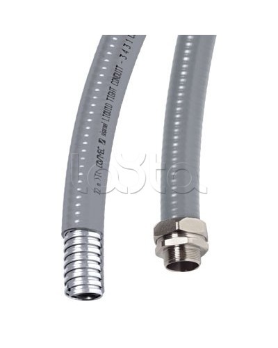 Металлорукав DN 10мм в гладкой EVA изоляции DKC (607E010) в Липецке Металлорукав Pintop.ru