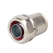 Муфта металлорукав DN 15-жесткая труба д.16мм, IP66/IP67, никелированная латунь DKC 6117-16N