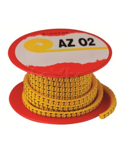 Колечко маркировочное C, 4-8мм. черное на желтом DKC AZS4CCBY в Липецке Крепежные изделия Pintop.ru