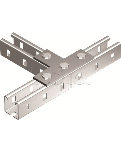 Пластина соединительная Т-обр., горячеоцинкованная DKC BMD1031HDZ в Липецке Аксессуары для лотков Pintop.ru
