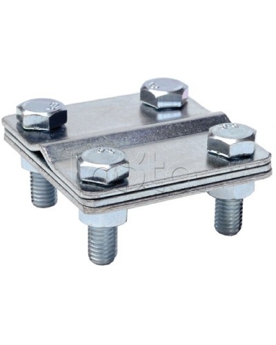 Соединитель пруток - полоса 57 - 57 мм DKC NG3102 в Липецке Повороты, муфты, тройники Pintop.ru