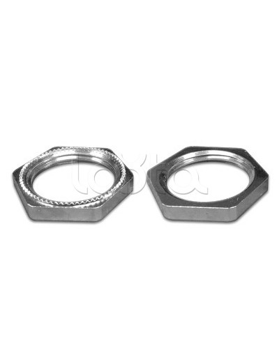 Гайка М40х1,5, полиамид, цвет черный DKC PAGM40N в Липецке Крепеж Pintop.ru