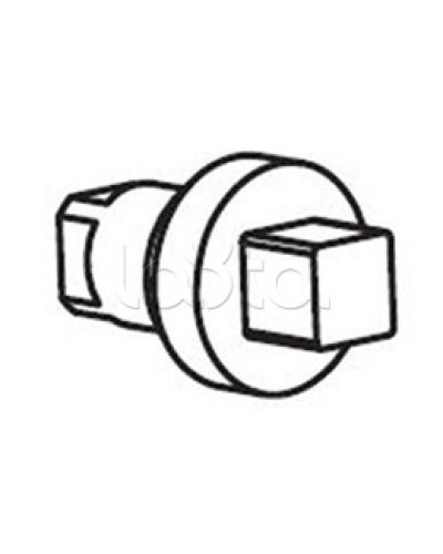 Личинка замка, для малой ручки, под ключ квадратного профиля 8мм DKC R5CE212 в Липецке Аксессуары для стоек и шкафов Pintop.ru