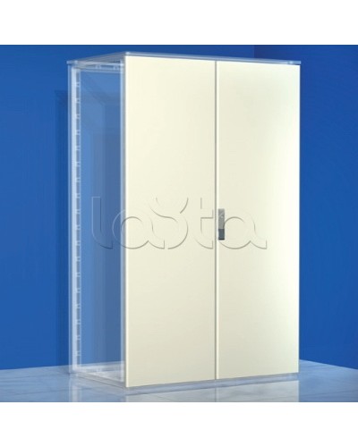 Дверь сплошная, двустворчатая, для шкафов DAE/CQE, 2200 x 1000 мм DKC R5CPE22101 в Липецке Аксессуары для стоек и шкафов Pintop.ru