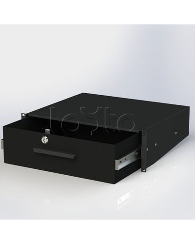 Ящик выдвижной с ключом RAL9005 DKC R5ITCPD2HEB в Липецке Крепежные изделия Pintop.ru