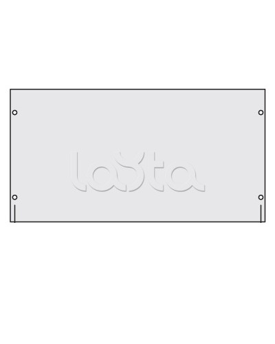 Панель сплошная, 19, высота 9 U, для IT корпусов CQE DKC R5PRK9 в Липецке Аксессуары для стоек и шкафов Pintop.ru