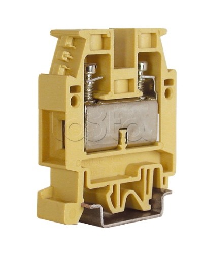 зажим бежевый 16 кв.мм DKC ZCB510 в Липецке Аксессуары для стоек и шкафов Pintop.ru