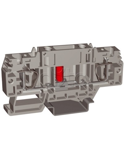 Зажим HSCB.4GR, тестовый с разъединителем, серый , 4 кв.мм DKC ZHB100GR в Липецке Держатели, клипсы, скобы Pintop.ru