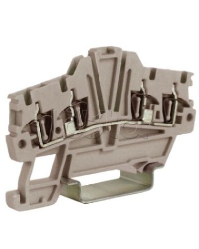 Зажим 1,5 кв.мм синий 2 ввод/2 вывода DKC ZHI420 в Липецке Держатели, клипсы, скобы Pintop.ru