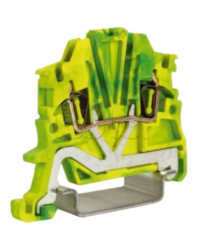 Зажим для заземления, 1,5 кв.мм желто-зеленый DKC ZHT400 в Липецке Держатели, клипсы, скобы Pintop.ru