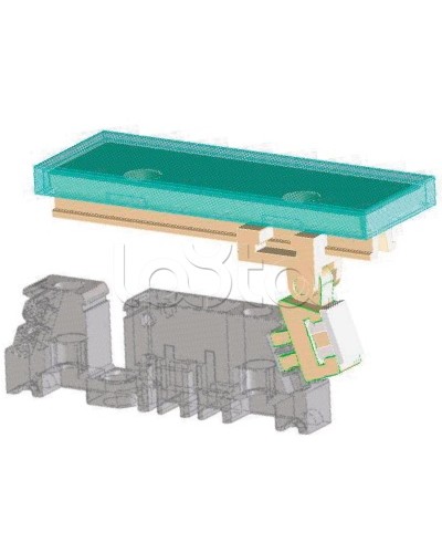 плата для групп Зажимов DKC ZTIM02 в Липецке Крепежные изделия Pintop.ru