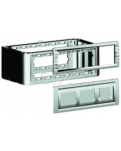 Расширение вертикальное напольной башенки BUS, серое DKC 09071 в Липецке Аксессуары для стоек и шкафов Pintop.ru