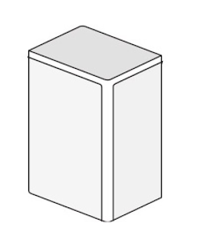 Заглушка коричневая DKC 00580B в Липецке Аксессуары для кабель-канала Pintop.ru