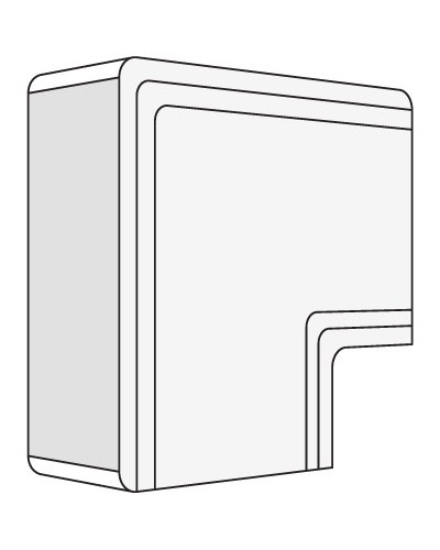 Угол плоский NPAN 200x60 DKC 01748 в Липецке Аксессуары для кабель-канала Pintop.ru