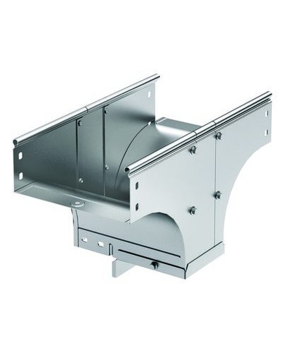 Ответвитель-переходник TDSR T-обр. вертикальный 500/200 в комплекте с крепежными элементами и соединительными в Липецке Аксессуары для лотков Pintop.ru