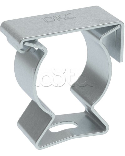 Держатель с крышкой D16, оцинкованная сталь DKC (6044-A16) в Липецке Держатели, клипсы, скобы Pintop.ru