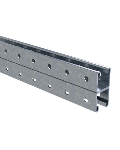 Профиль С-образный двойной 41х21, L500, толщ.2,5 мм DKC (BPD2105) в Липецке Аксессуары для лотков Pintop.ru