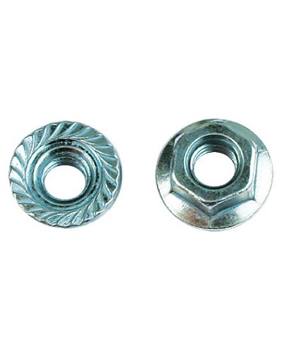 Гайка с насечкой, препятствующей откручиванию М6 DKC CM100600 в Липецке Крепеж Pintop.ru