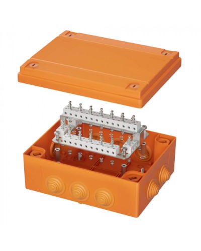 Коробка пластиковая FS с кабельными вводами иклеммниками DKC (FSB414004) в Липецке Распределительные коробки Pintop.ru