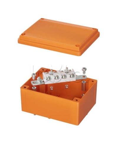 Коробка пластиковая FS с гладкими стенками и клеммниками IP56,150х110х70мм DKC (FSK20410) в Липецке Распределительные коробки Pintop.ru