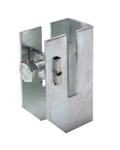 Скоба-держатель полосы с болтом DKC ND2312 в Липецке Держатели, клипсы, скобы Pintop.ru