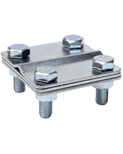 Соединитель пруток - полоса, 80х80 мм DKC NG3101 в Липецке Повороты, муфты, тройники Pintop.ru