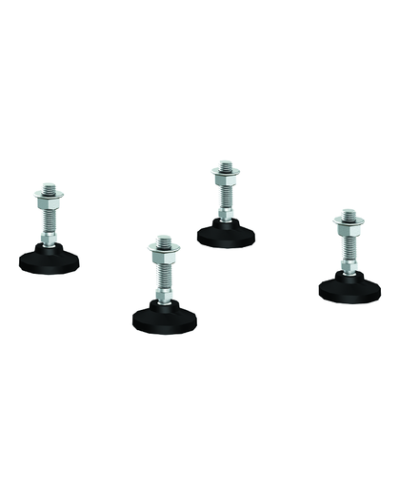 Ножки регулируемые, М12x50мм, 1 упаковка - 4шт. DKC R5A45 в Липецке Аксессуары для стоек и шкафов Pintop.ru