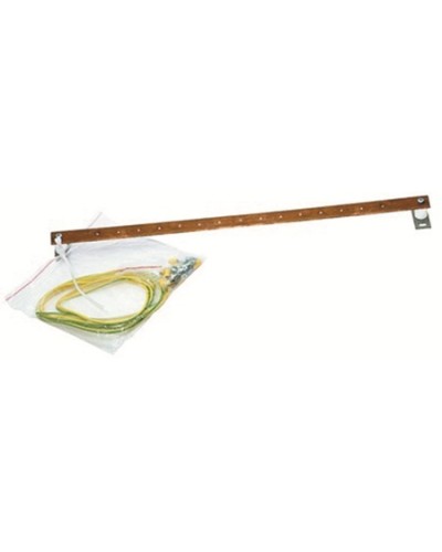 Шина медная заземленная DKC R5SGB19 в Липецке Аксессуары для стоек и шкафов Pintop.ru