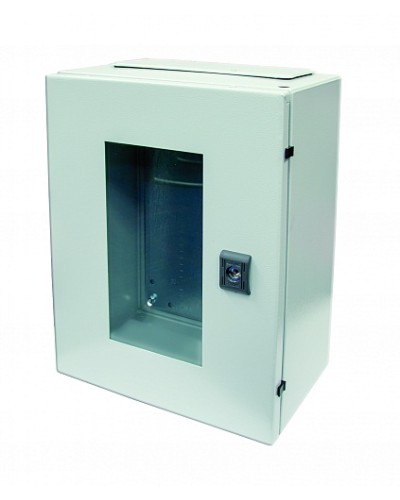 Корпус ST с прозрачной дверью и с М/П Размер: 1000 x 600 x 300 мм (В х Ш х Г) DKC R5STX1063 в Липецке Аксессуары для стоек и шкафов Pintop.ru